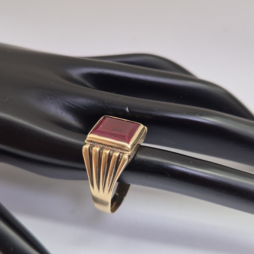 ANILLO ORO 10 K 8,50 GRMS (SEMINUEVO)