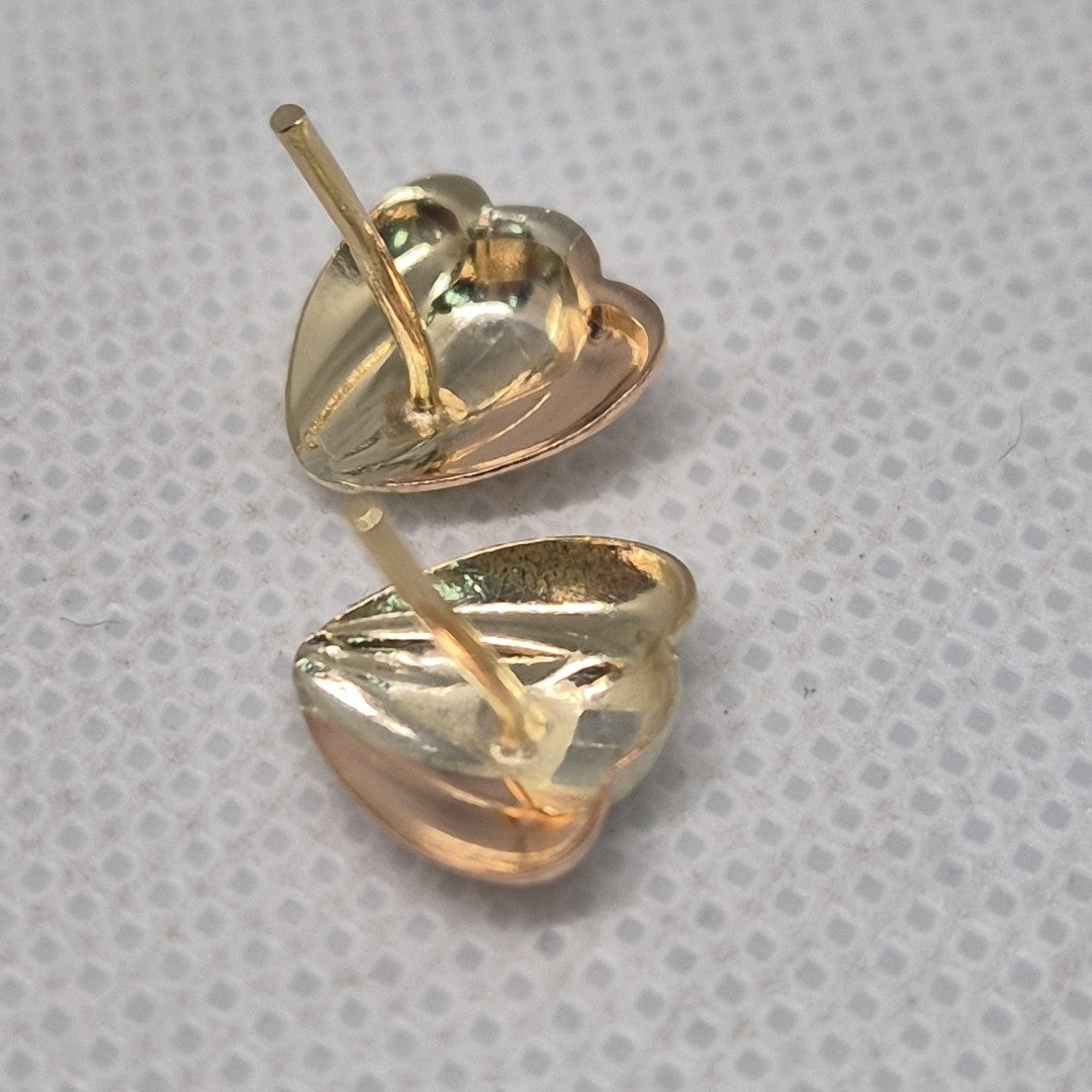 ARETES PAR ORO 14 K 1,10 GRMS (SEMINUEVO)