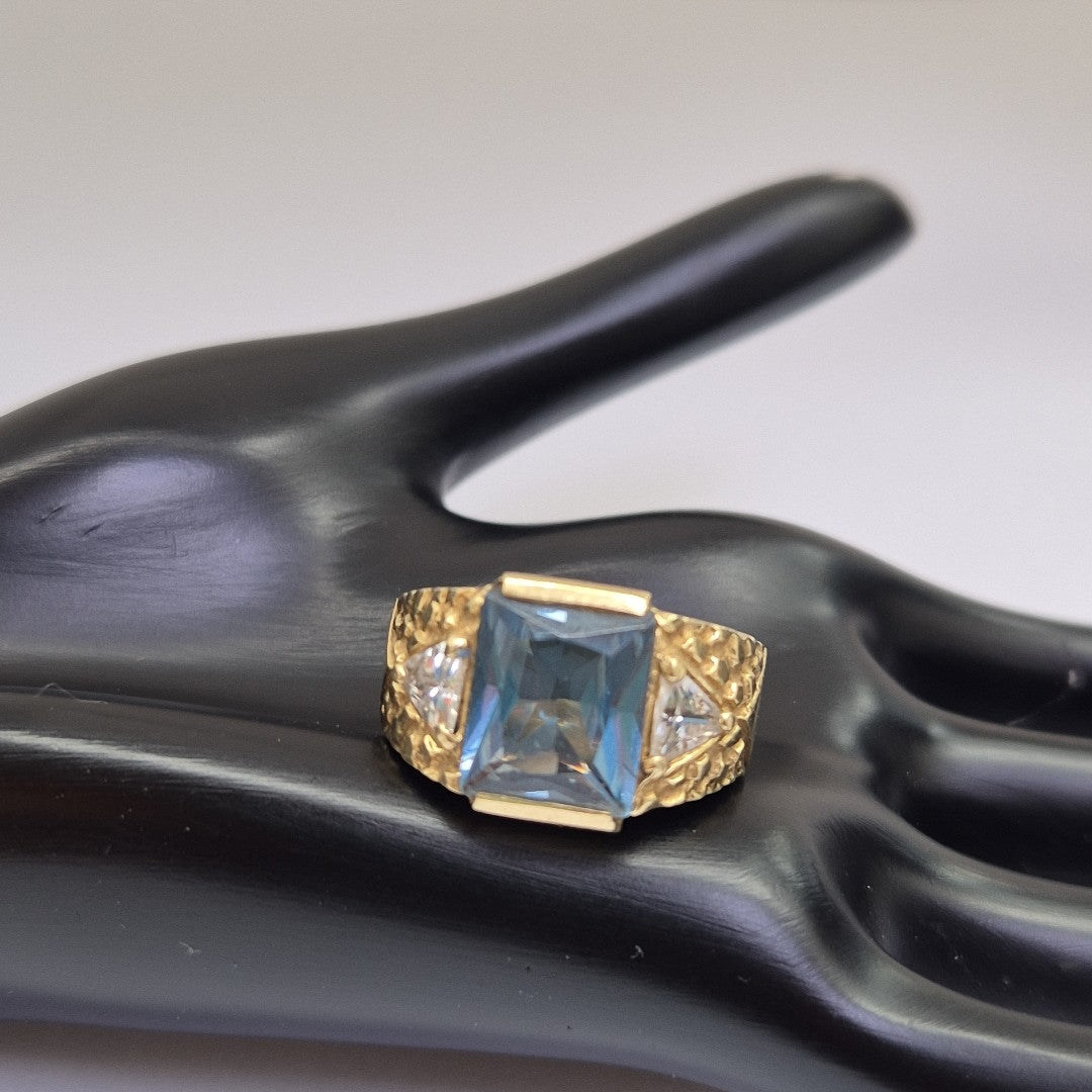 ANILLO ORO 14 K 8,70 GRMS (SEMINUEVO)