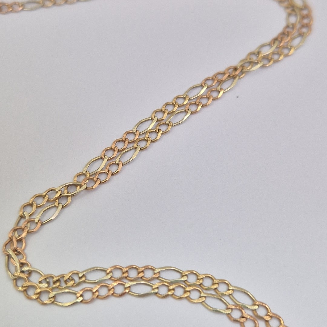 CADENA ORO COMBINADO 10 K 4,80 GRMS (SEMINUEVO)