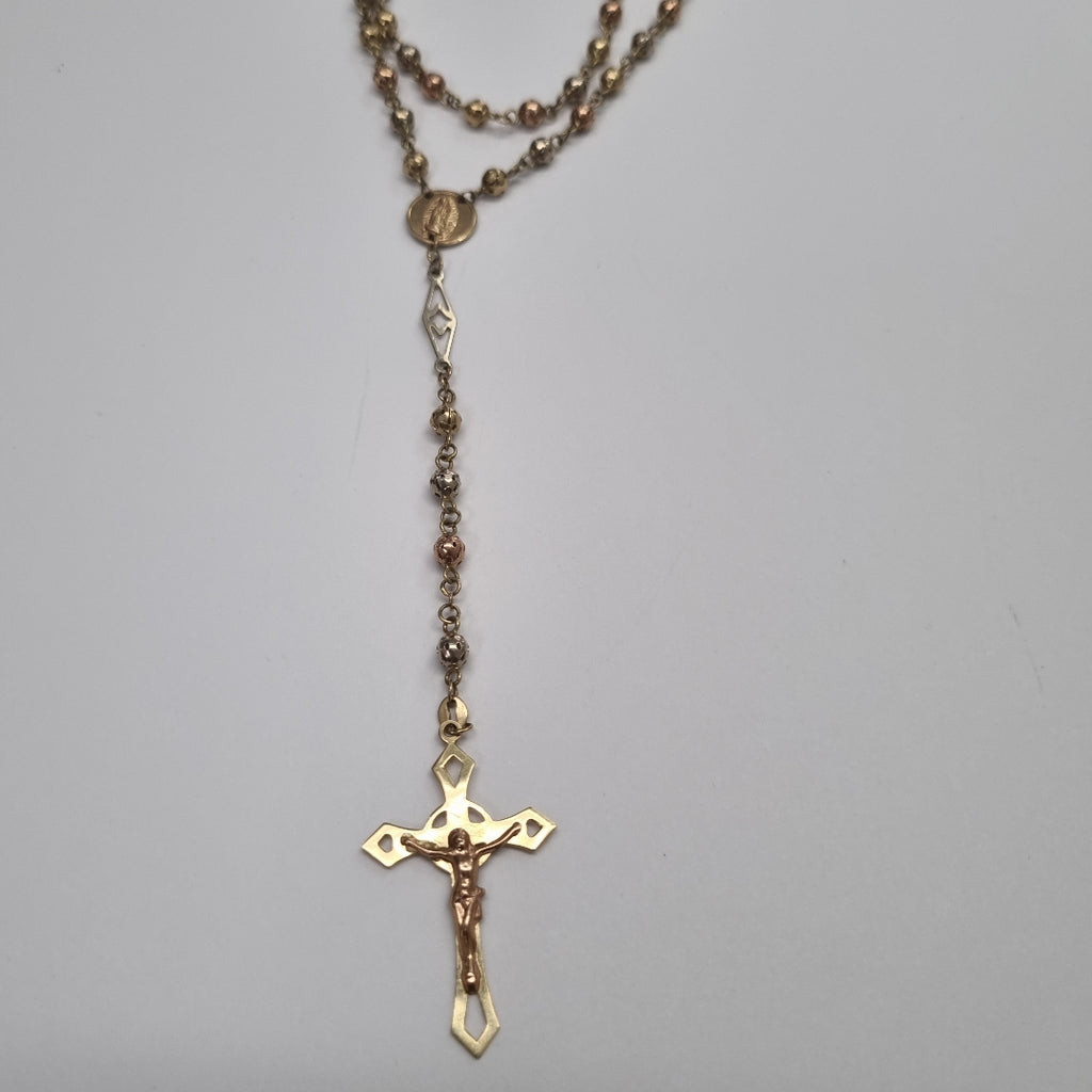 ROSARIO ORO, ORO COMBINADO 10 K 12.1 GRMS (SEMINUEVO)