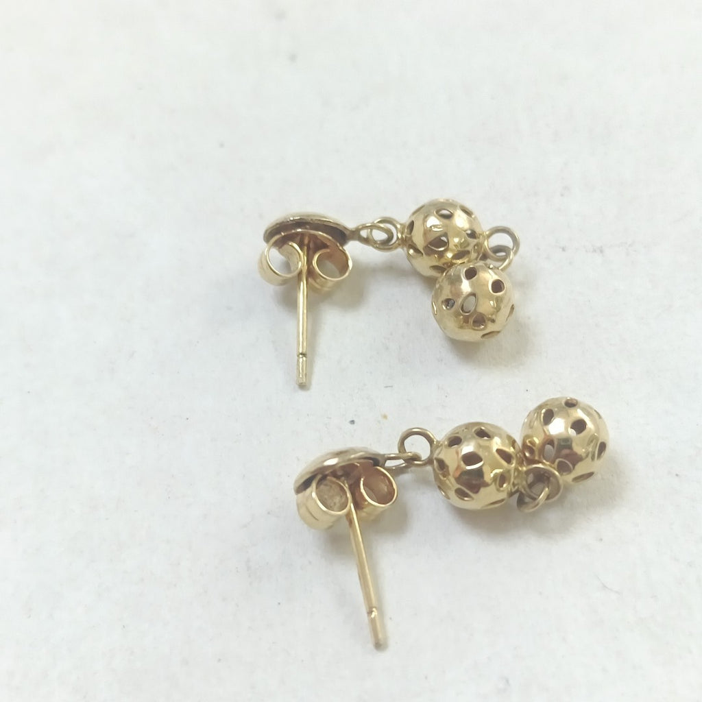 ARETES PAR ORO 14 K 3 GRMS (SEMINUEVO)
