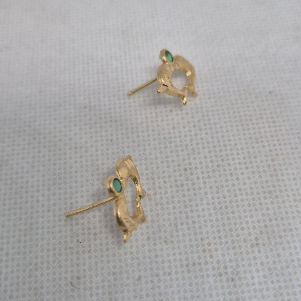 ARETES PAR ORO 14 K 0,70 GRMS (SEMINUEVO)