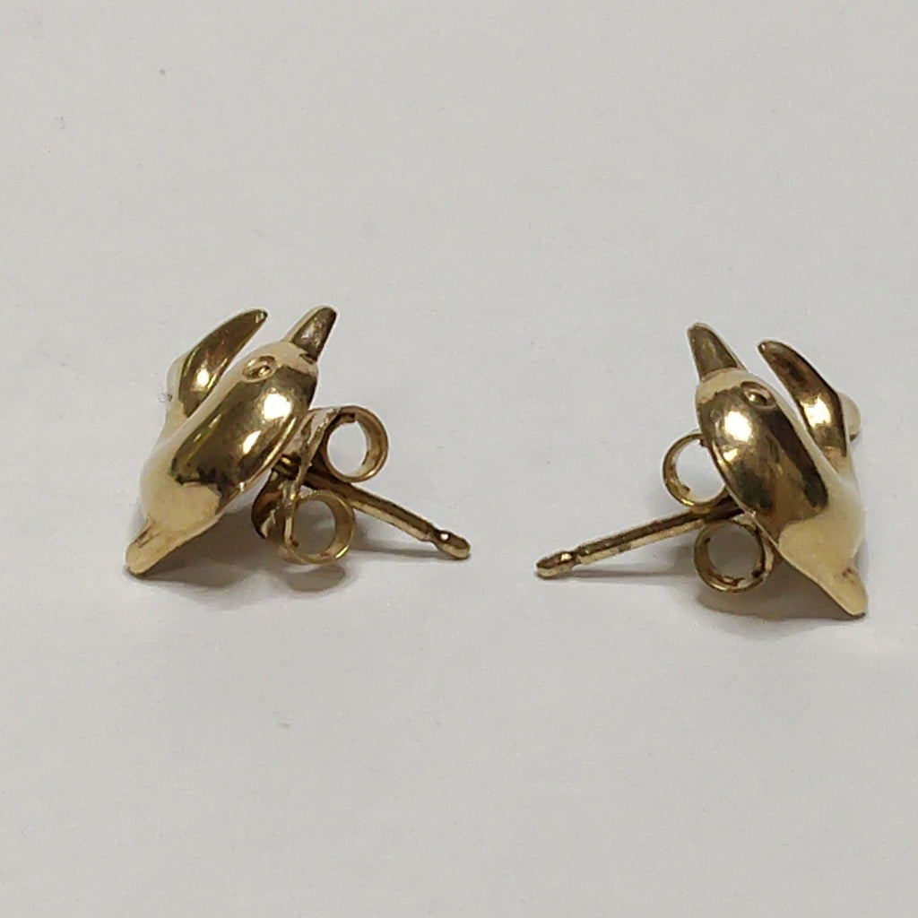 BROQUELES PAR ORO 14 K 1,10 GRMS (SEMINUEVO)