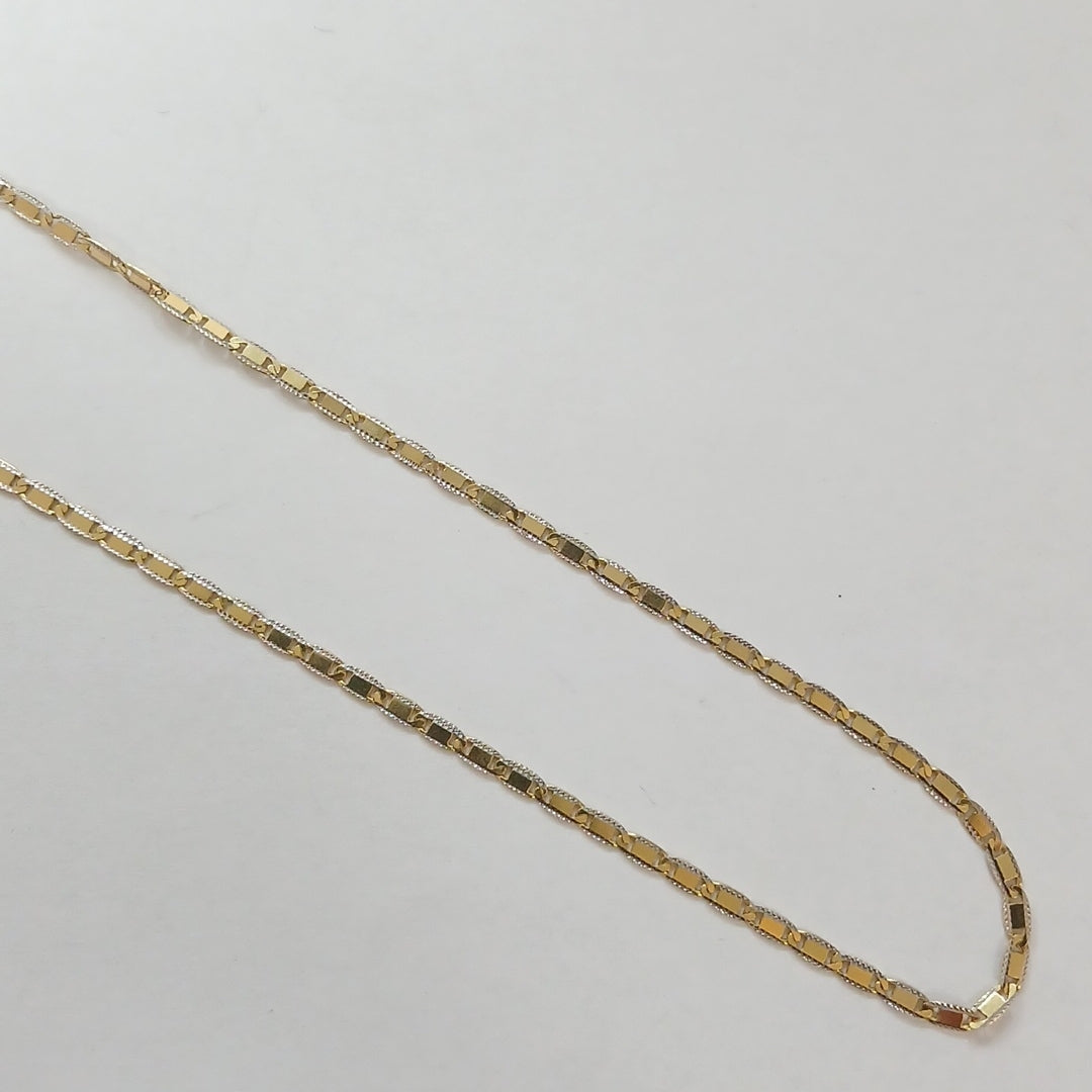 CADENA ORO 14 K 3.9 GRMS (SEMINUEVO)
