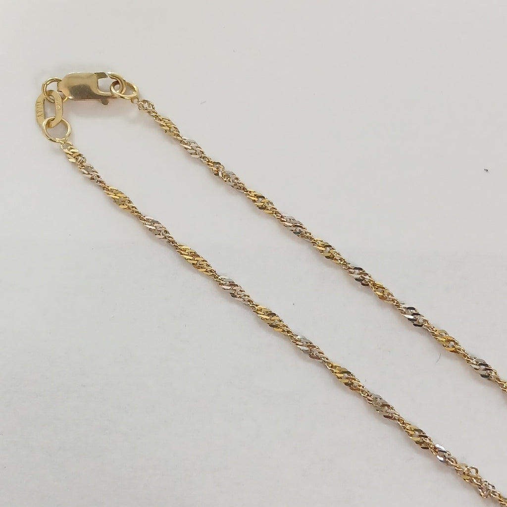 CADENA ORO 14 K 3.2 GRMS (SEMINUEVO)
