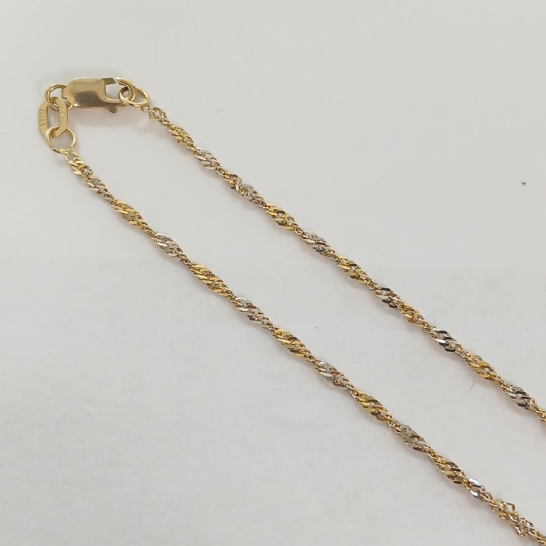CADENA ORO 14 K 3.2 GRMS (SEMINUEVO)