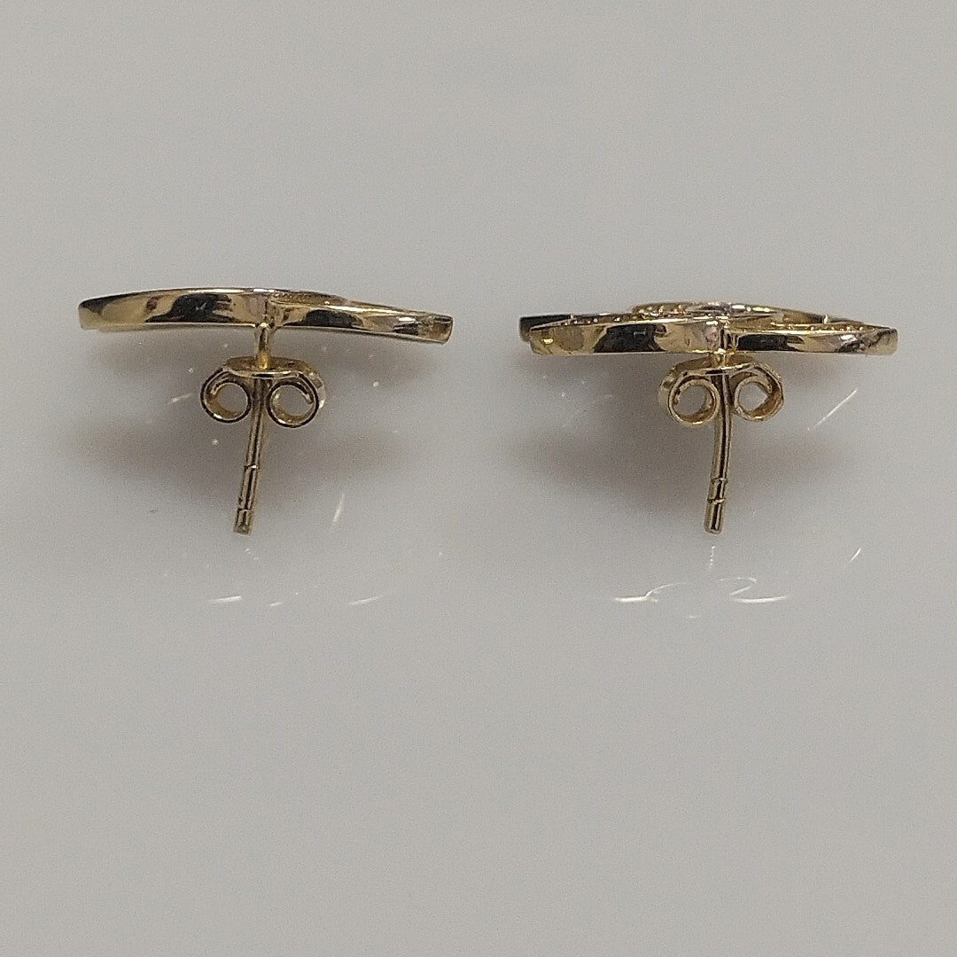 ARETES PAR ORO 14 K 3.3 GRMS (SEMINUEVO)