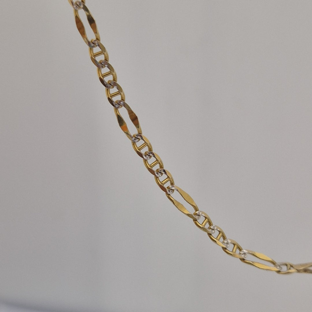CADENA ORO, RODIADO 14 K 7.8 GRMS (SEMINUEVO)