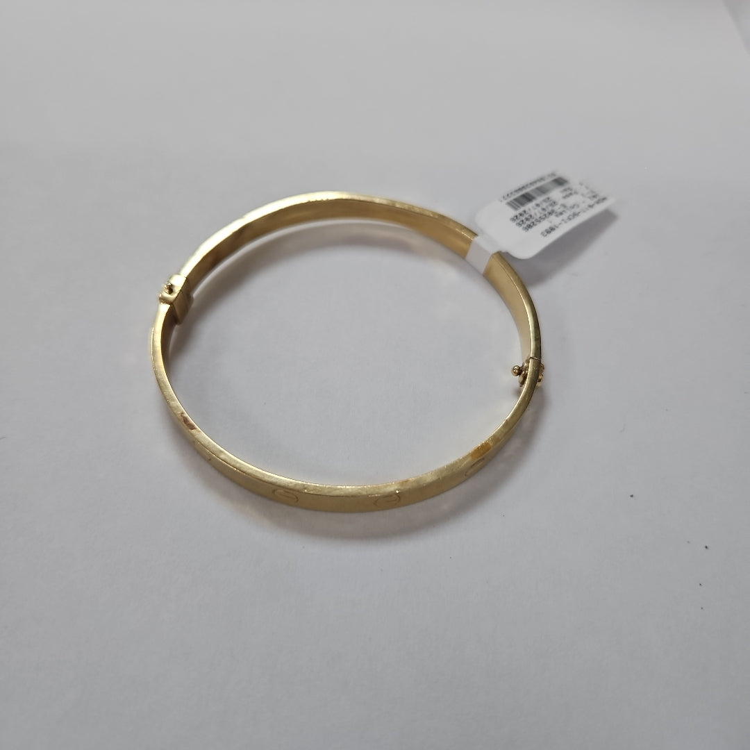 PULSERA RIGIDA ORO 14 K 10.1 GRMS (SEMINUEVO)