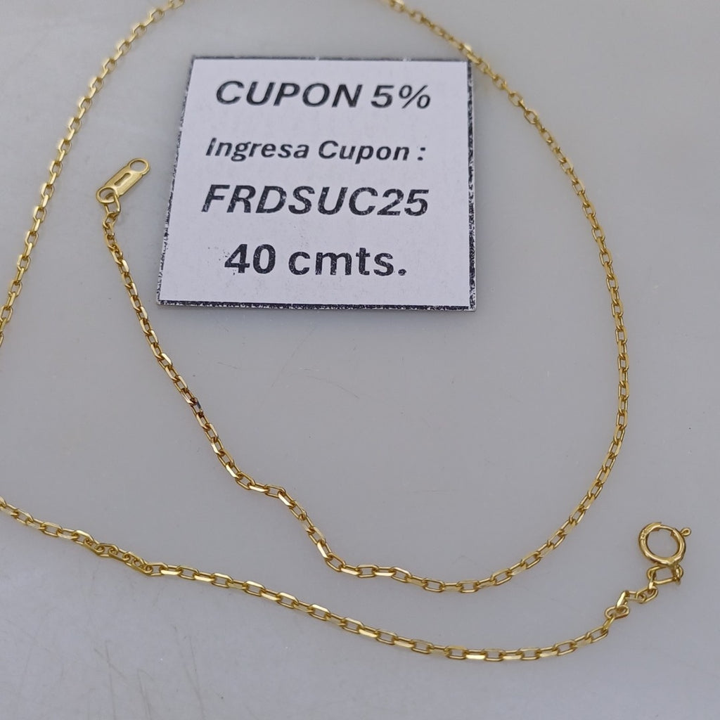 CADENA ORO 14 K 2 GRMS (SEMINUEVO)