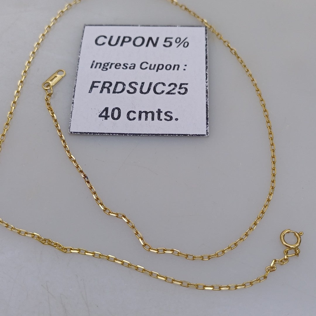 CADENA ORO 14 K 2 GRMS (SEMINUEVO)
