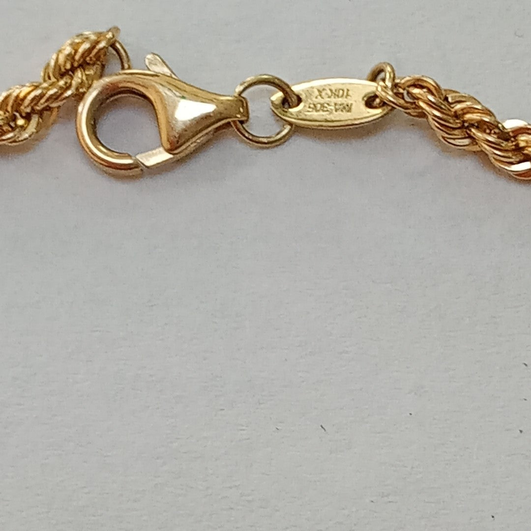DIJE, PULSERA ORO 10 K 2.5 GRMS (SEMINUEVO)