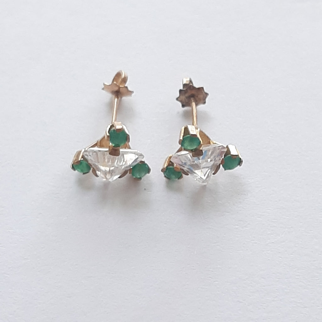 BROQUELES PAR ORO 14 K 0.7 GRMS (SEMINUEVO)