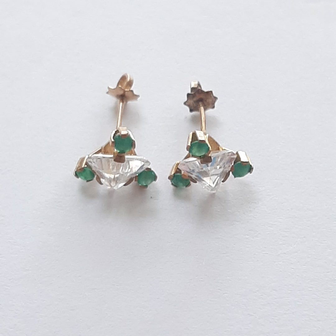 BROQUELES PAR ORO 14 K 0.7 GRMS (SEMINUEVO)