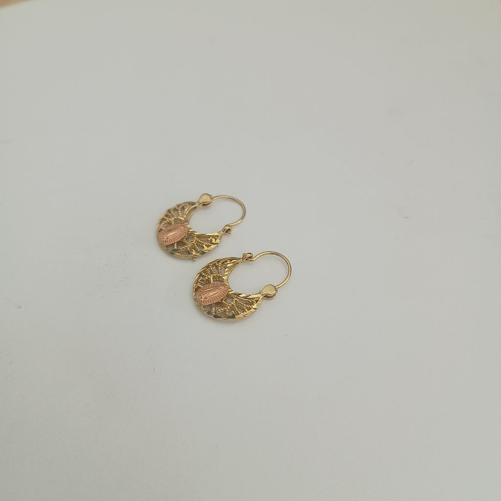 ARRACADAS PAR ORO 10 K 1.3 GRMS (SEMINUEVO)