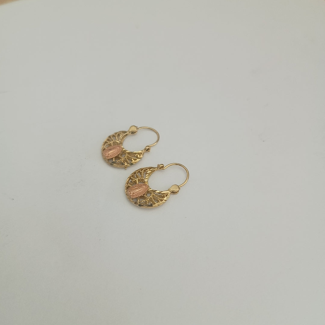 ARRACADAS PAR ORO 10 K 1.3 GRMS (SEMINUEVO)