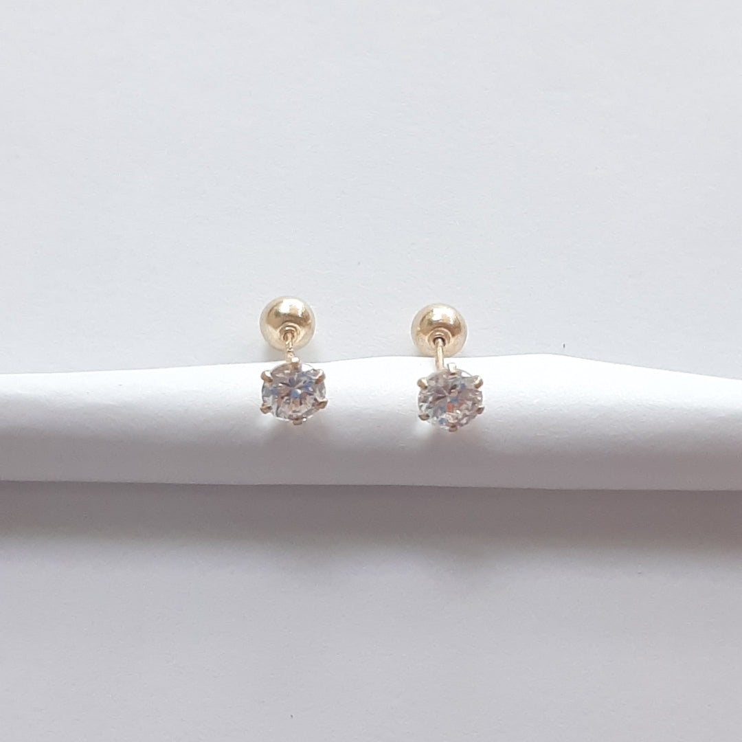 BROQUELES PAR ORO 14 K 0.4 GRMS (SEMINUEVO)