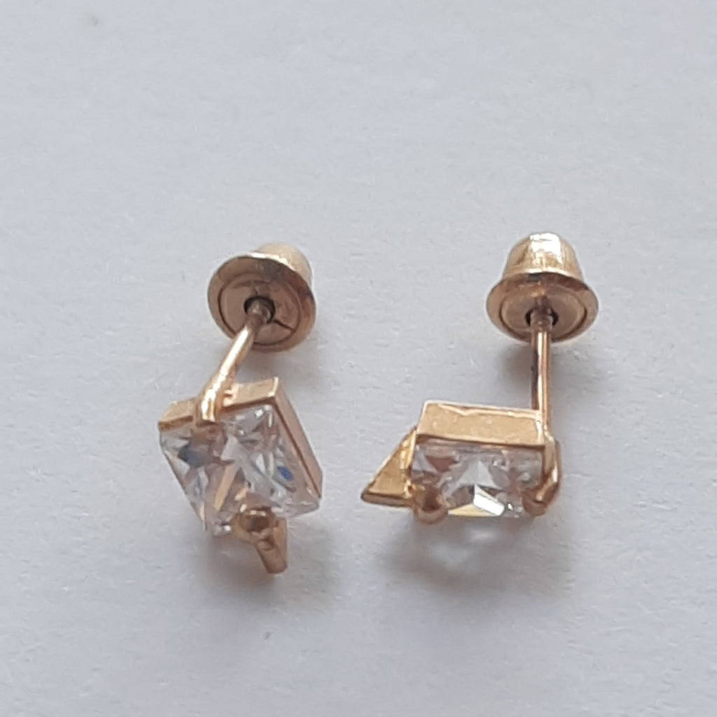 BROQUELES PAR ORO 14 K 0.8 GRMS (SEMINUEVO)