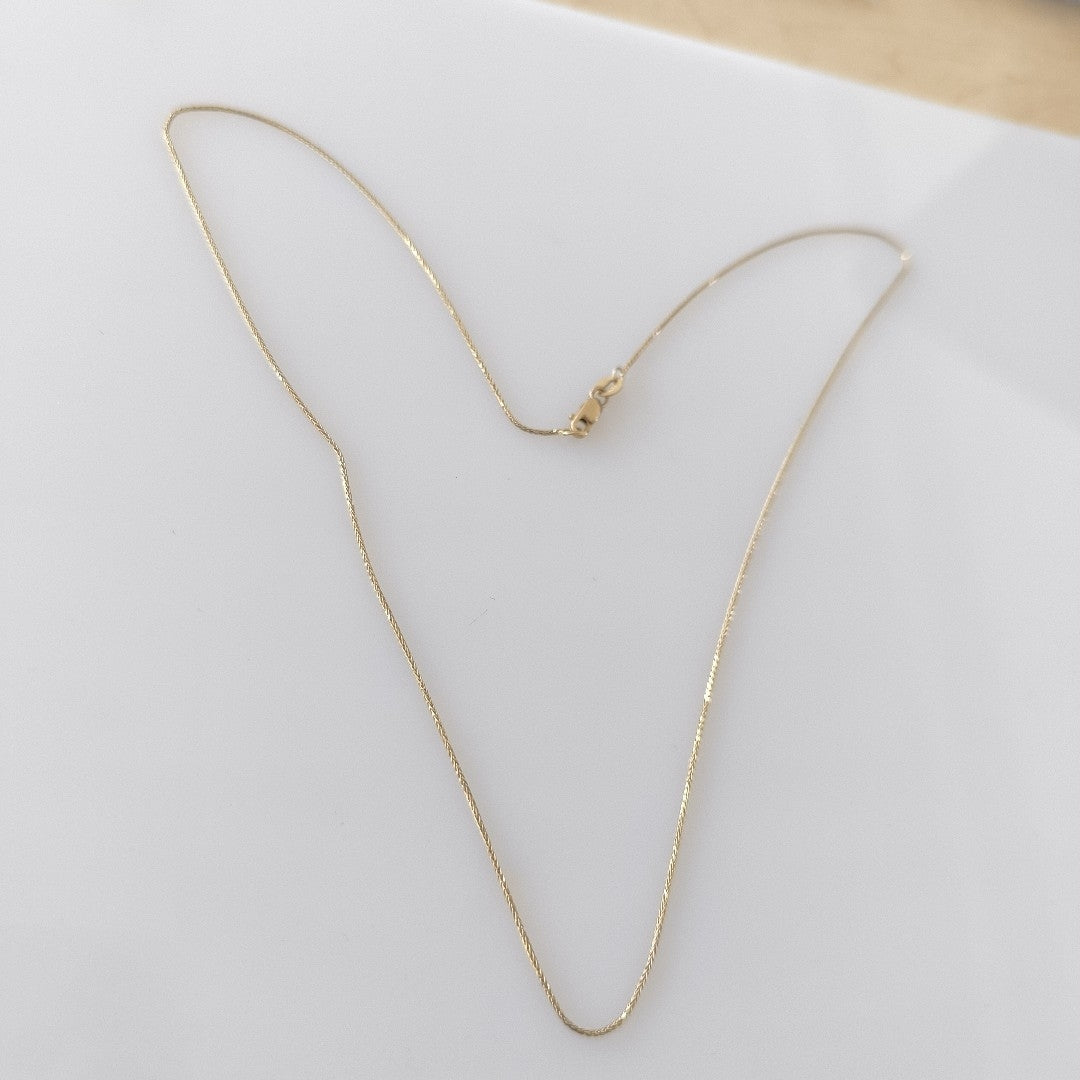 CADENA ORO 14 K 1,90 GRMS (SEMINUEVO)