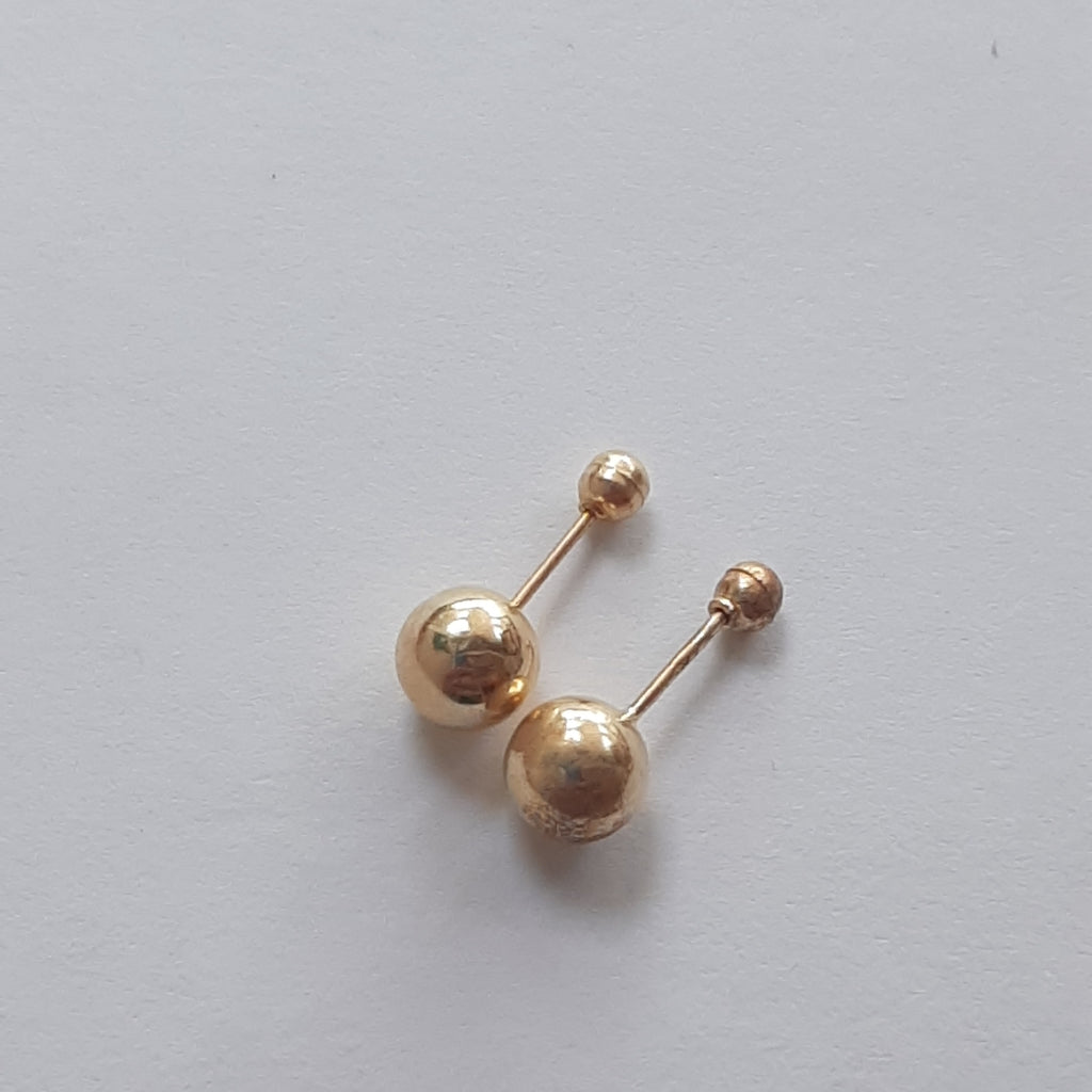 BROQUELES PAR ORO 14 K 0.3 GRMS (SEMINUEVO)