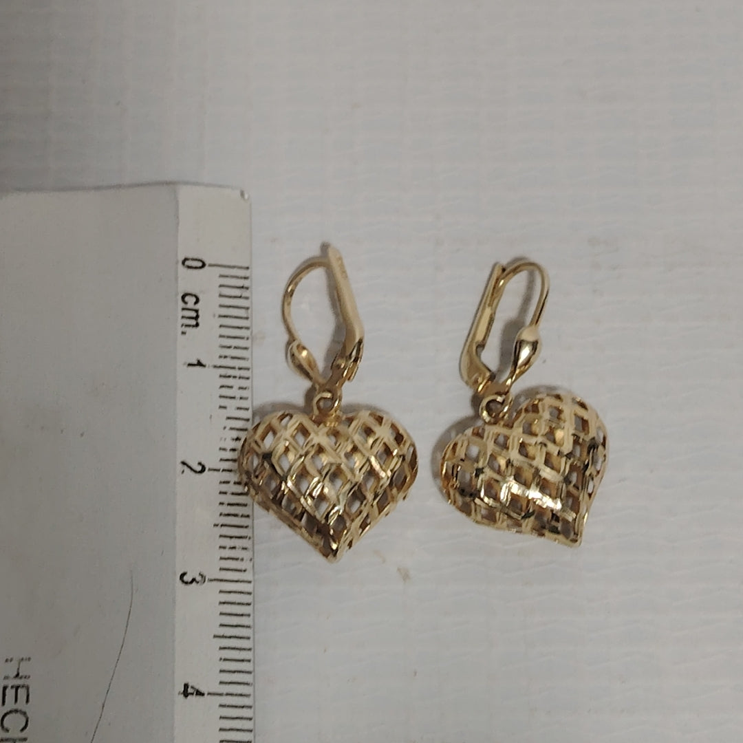 ARETES PAR ORO 14 K 2.2 GRMS (SEMINUEVO)