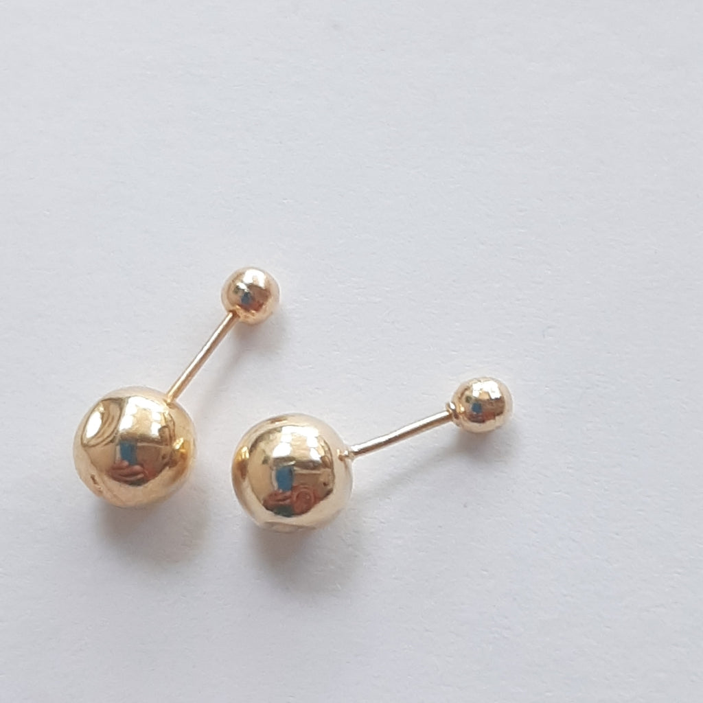 BROQUELES PAR ORO 14 K 0.3 GRMS (SEMINUEVO)