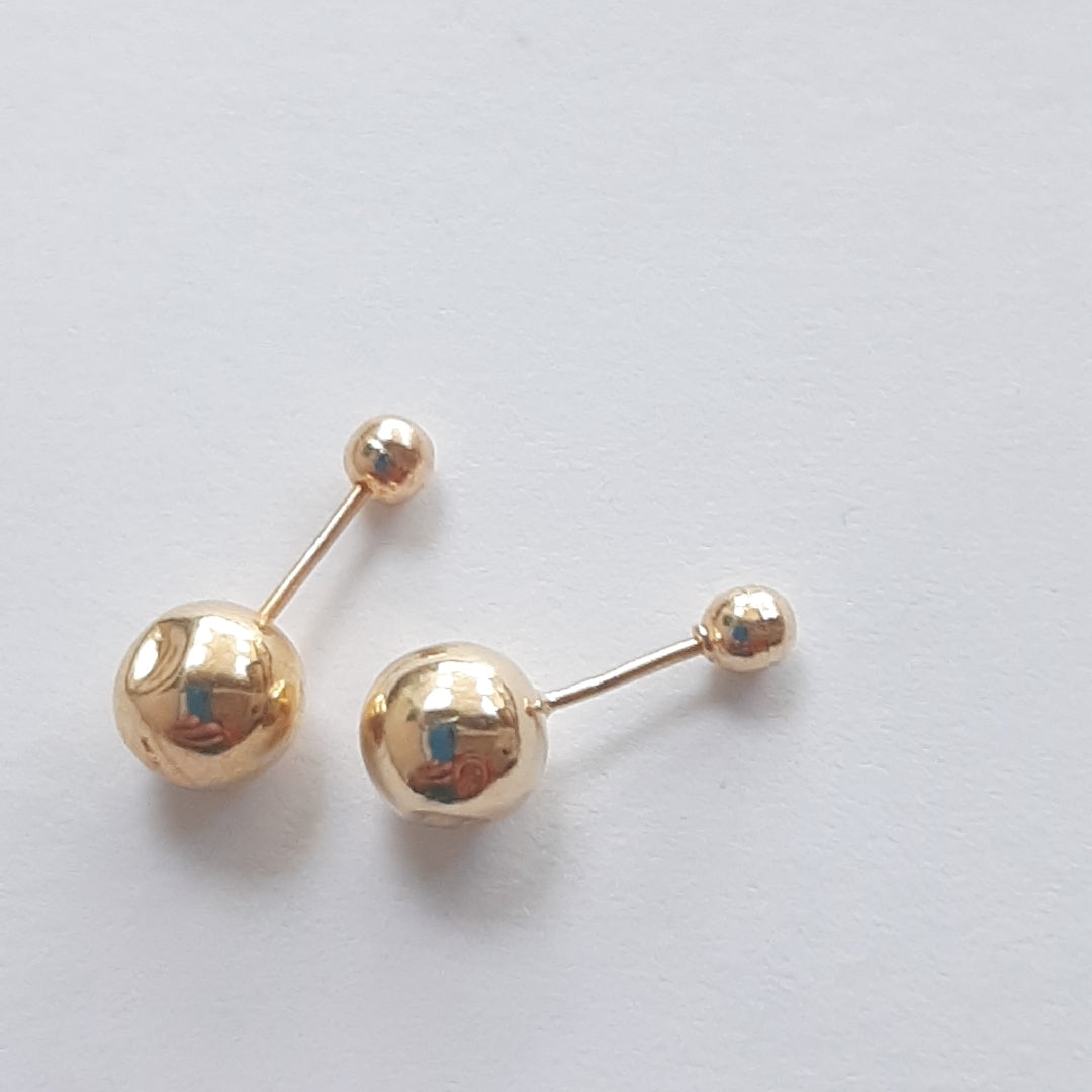 BROQUELES PAR ORO 14 K 0.3 GRMS (SEMINUEVO)