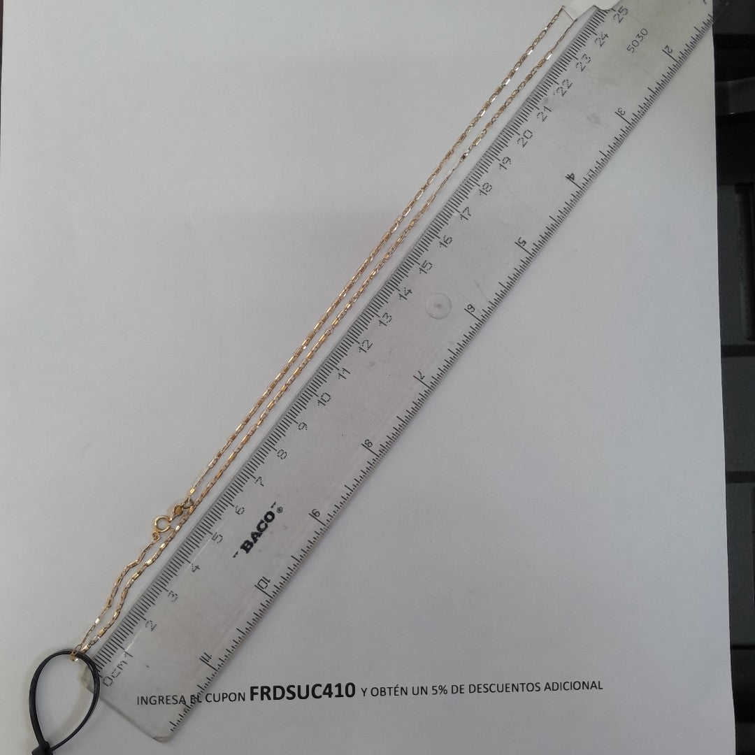 CADENA ORO 10 K 1.6 GRMS (SEMINUEVO)