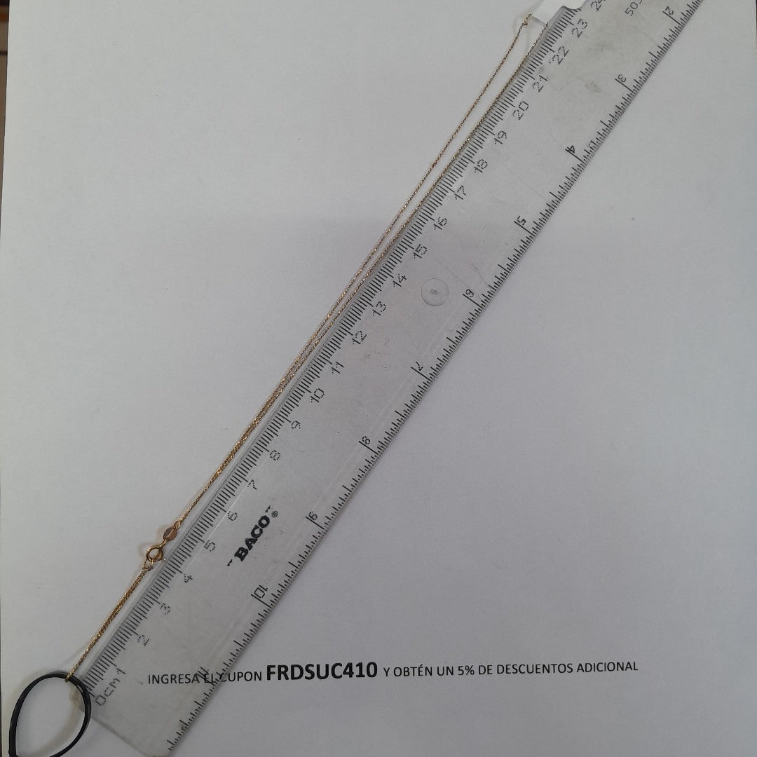 CADENA ORO 14 K 1,20 GRMS (SEMINUEVO)