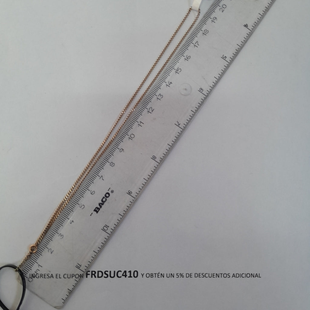 CADENA ORO 8 K 2,00 GRMS (SEMINUEVO)