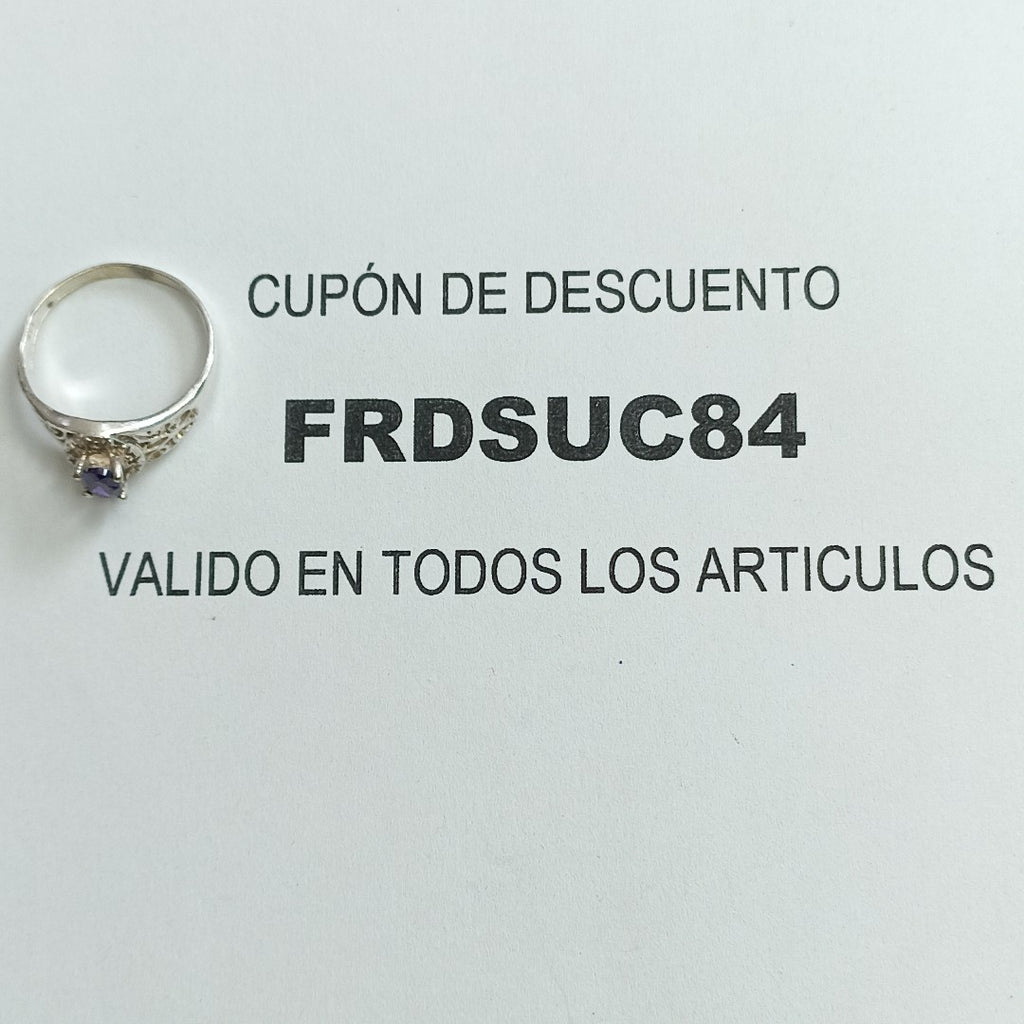 ANILLO PLATA 2,20 GRMS (SEMINUEVO)