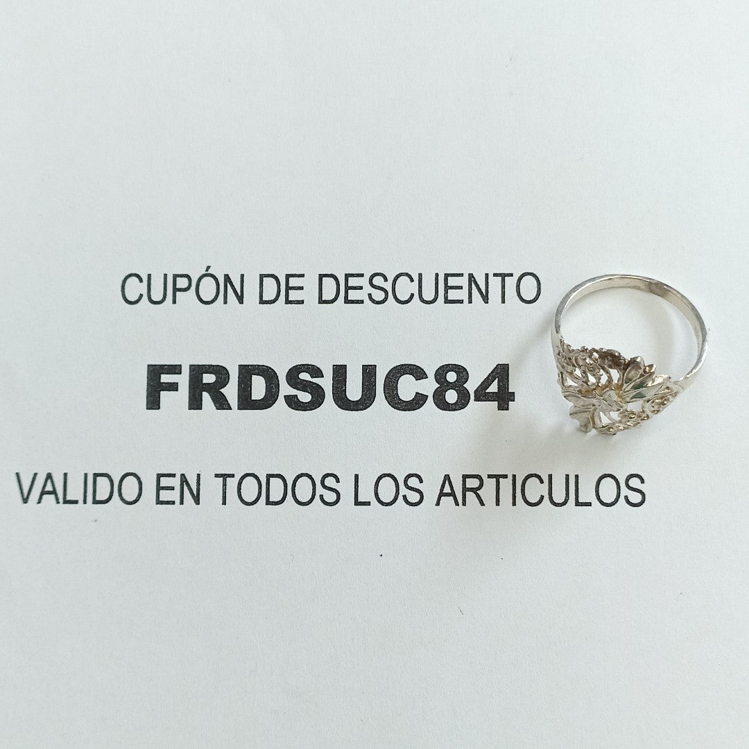 ANILLO PLATA 3,40 GRMS (SEMINUEVO)