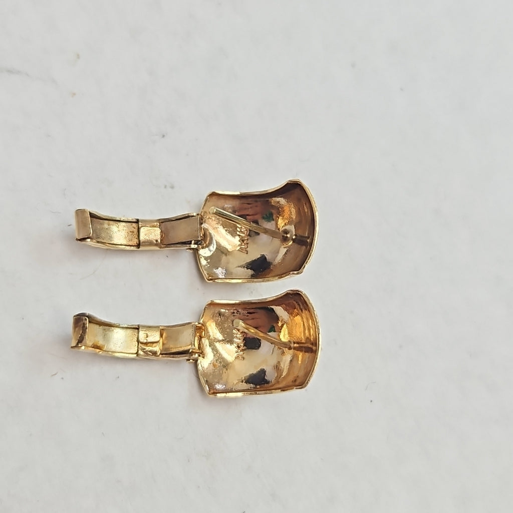 ARETES PAR ORO 14 K 2.9 GRMS (SEMINUEVO)