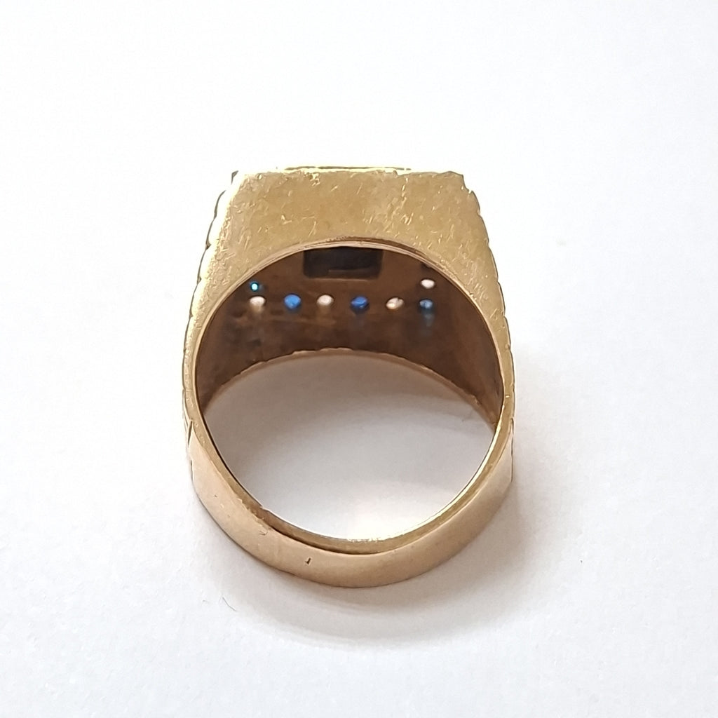 ANILLO ORO 14 K 10.9 GRMS (SEMINUEVO)