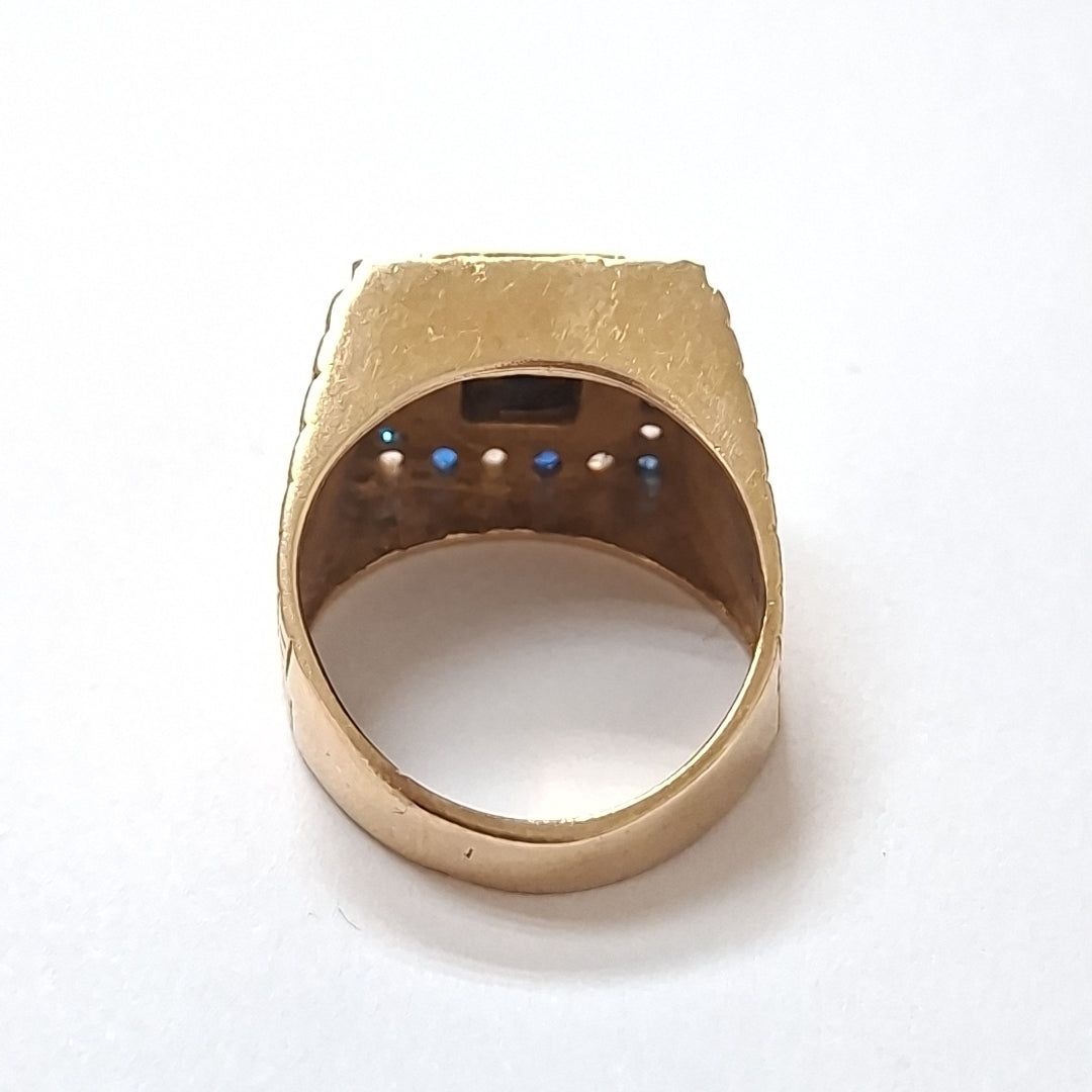 ANILLO ORO 14 K 10.9 GRMS (SEMINUEVO)