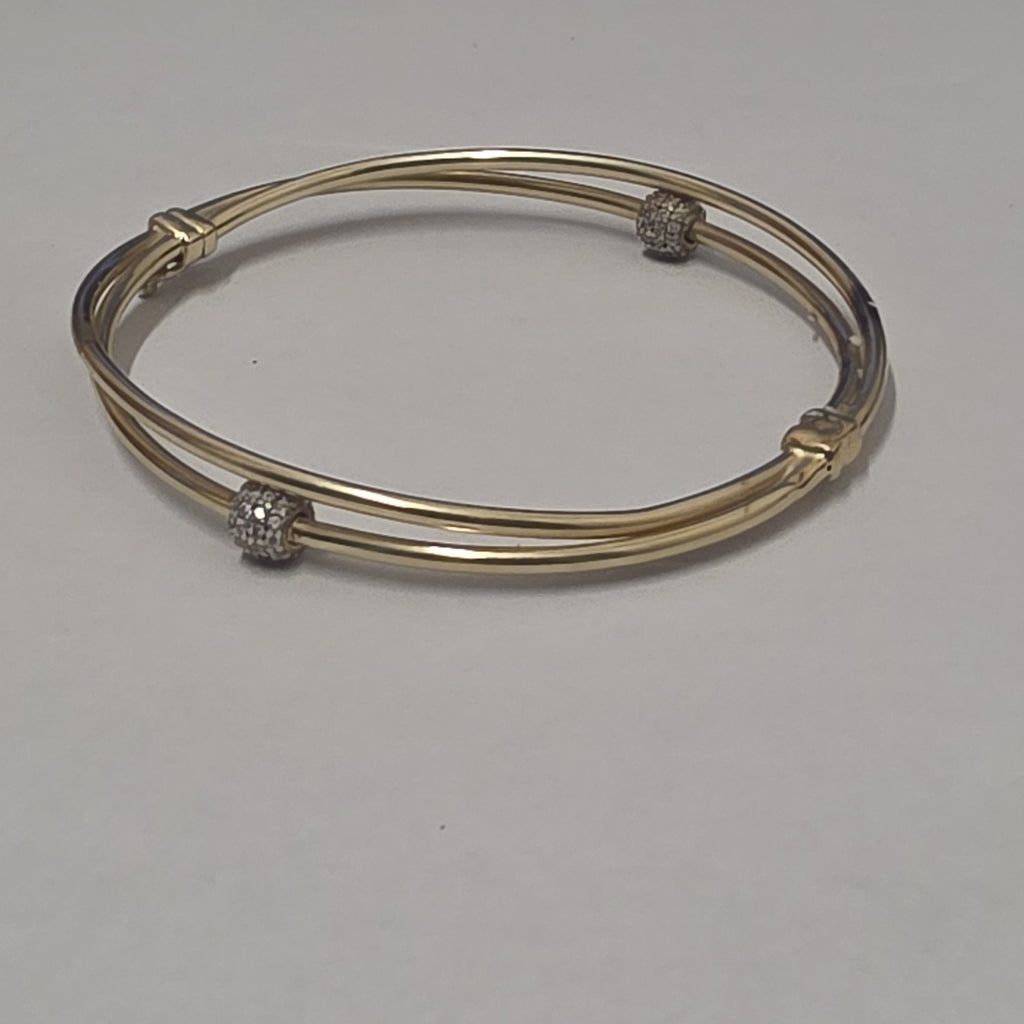 PULSERA RIGIDA ORO 14 K 6.8 GRMS (SEMINUEVO)