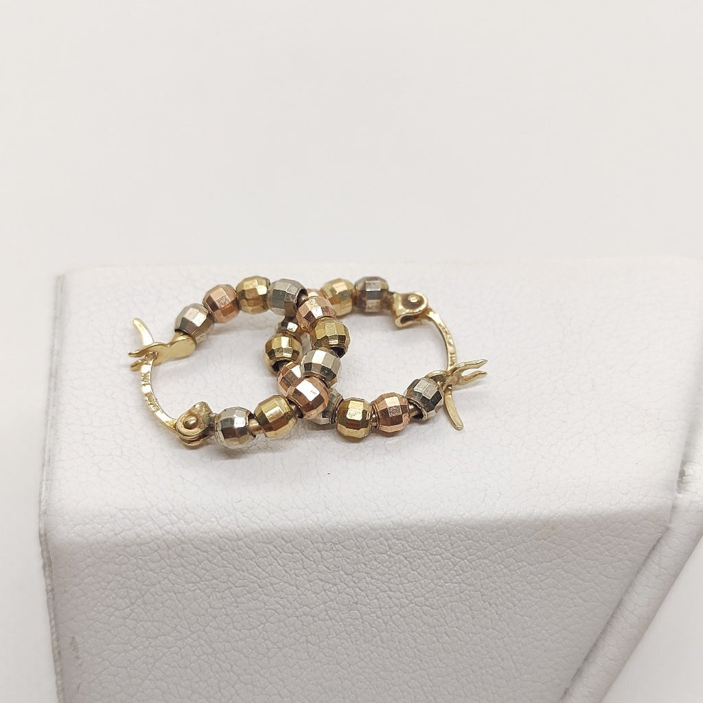 ARETES PAR ORO 10 K 1.5 GRMS (SEMINUEVO)