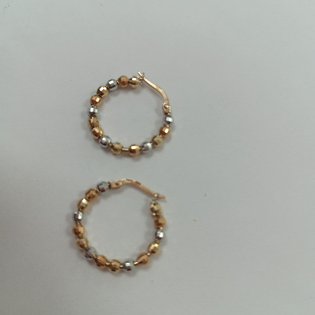 ARRACADAS PAR ORO 14 K 3,40 GRMS (SEMINUEVO)