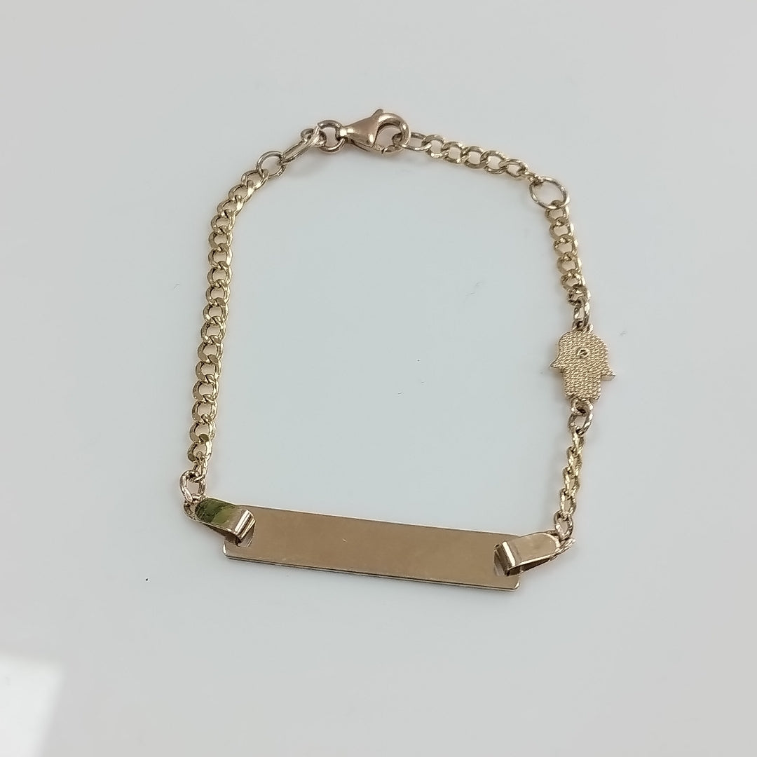 ESCLAVA ORO 14 K 2.3 GRMS (SEMINUEVO)