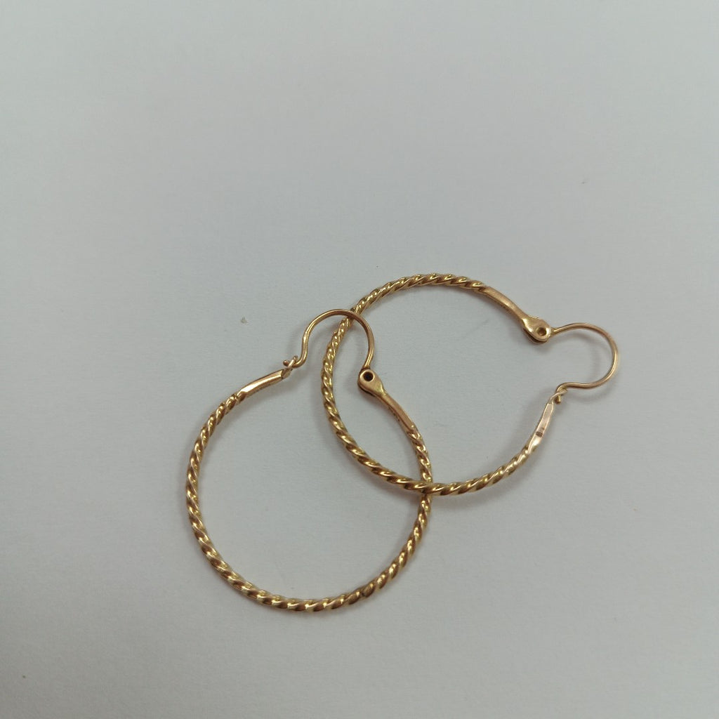 ARRACADAS PAR ORO 14 K 2,90 GRMS (SEMINUEVO)