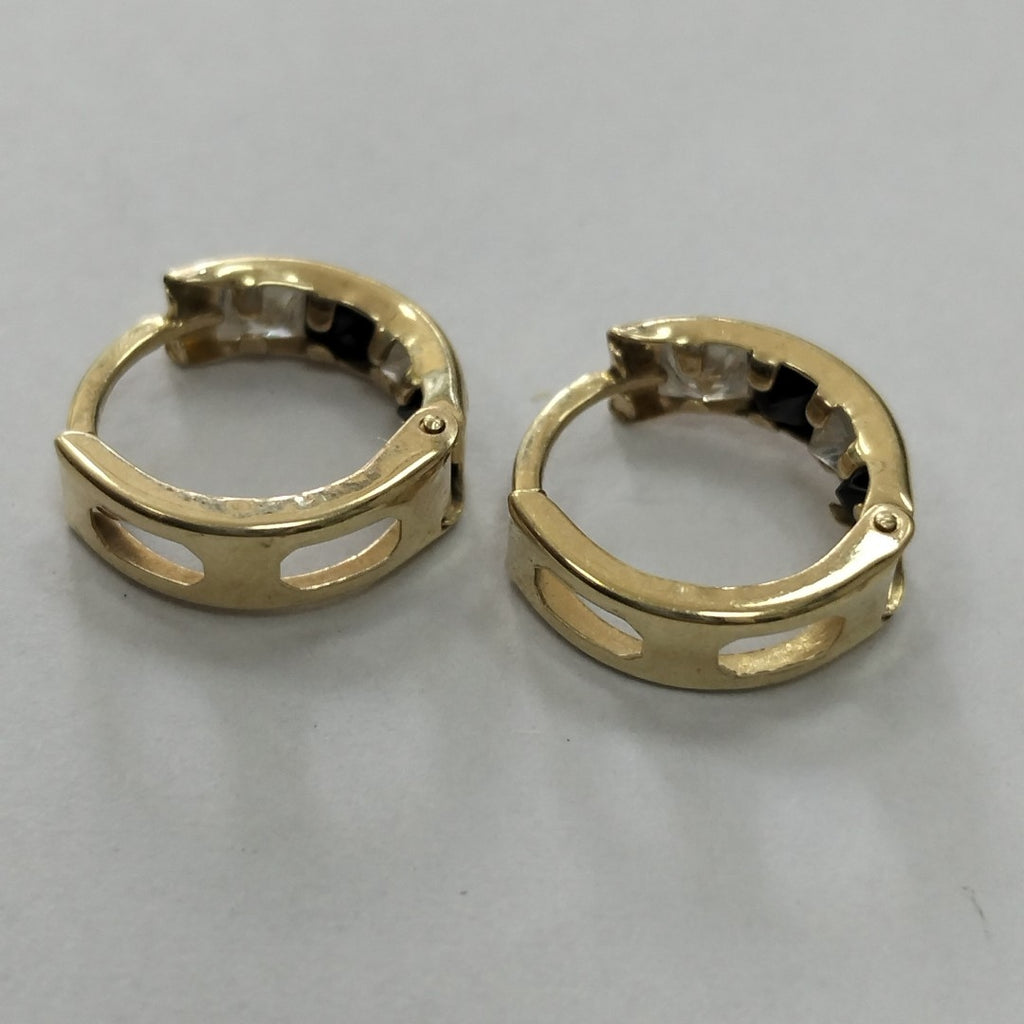 ARRACADAS PAR ORO 10 K 1.3 GRMS (SEMINUEVO)