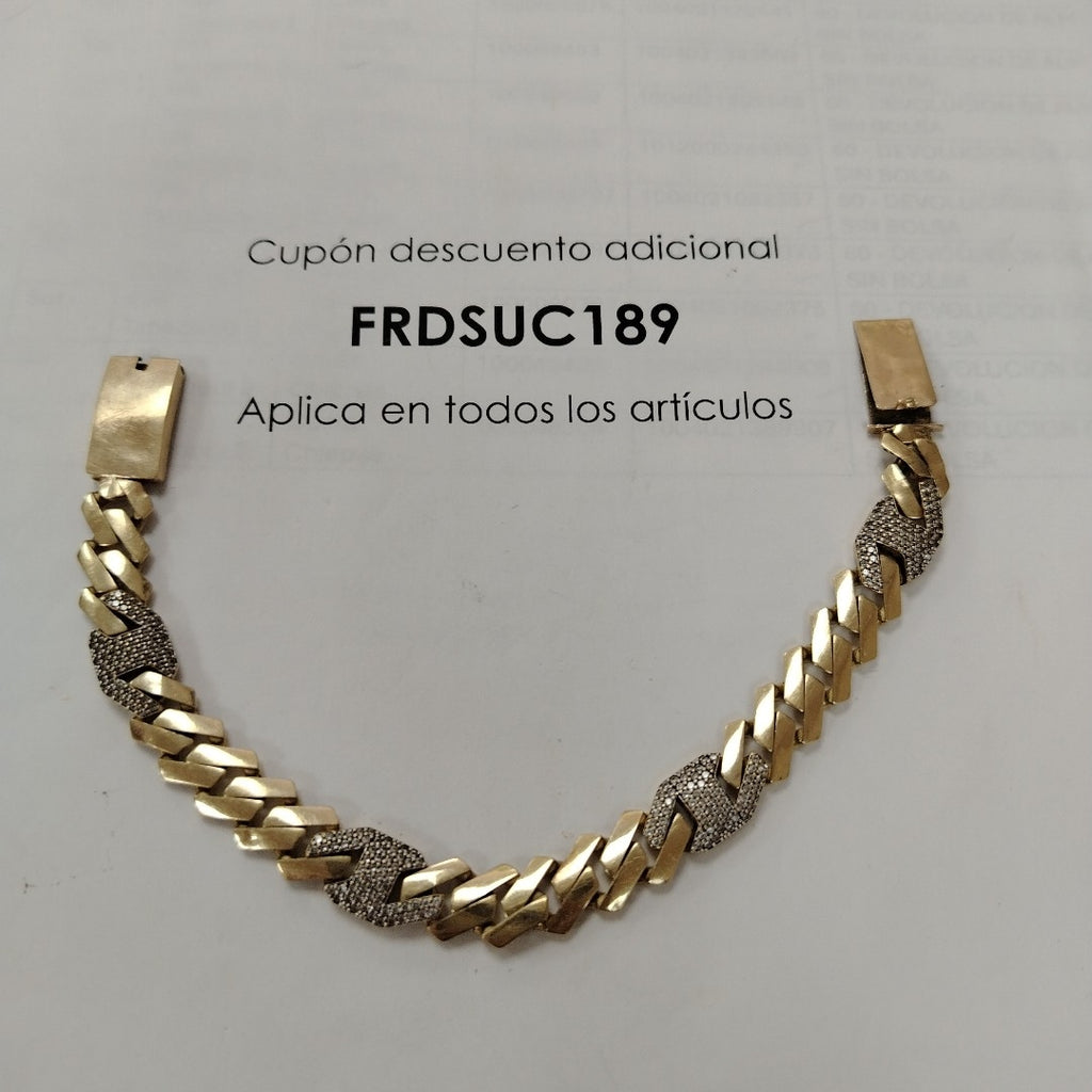 PULSERA ORO 10 K 16,30 GRMS (SEMINUEVO)