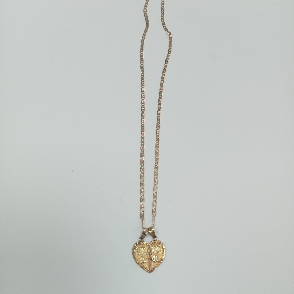 CADENA ORO, ORO COMBINADO 10 K 4 GRMS (SEMINUEVO)