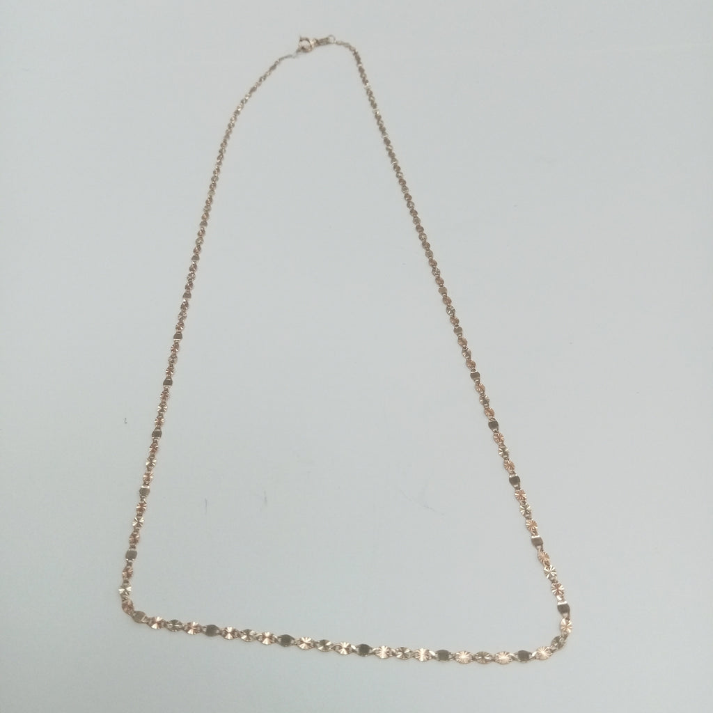 CADENA ORO COMBINADO 14 K 1,30 GRMS (SEMINUEVO)