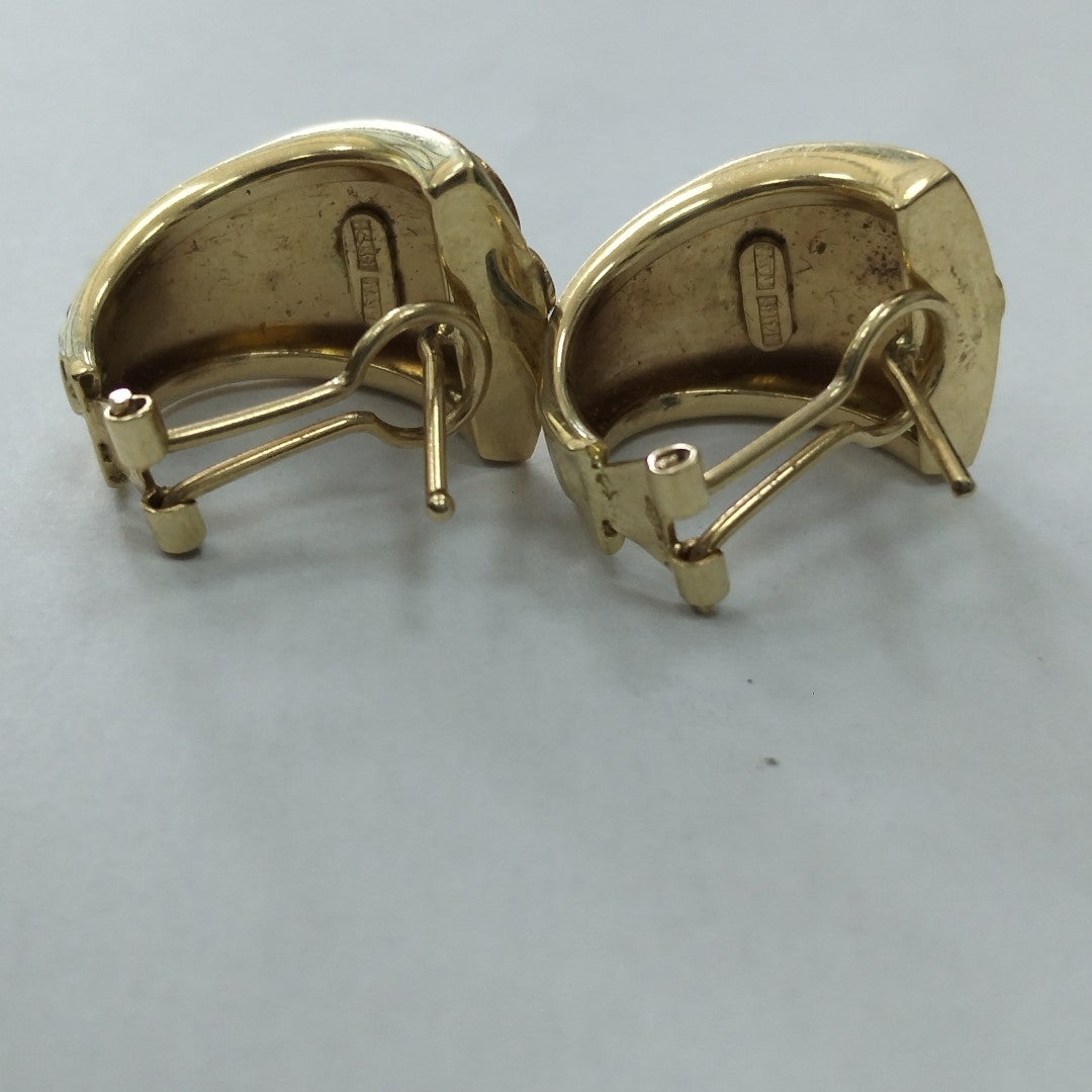 ARETES PAR ORO 14 K 6,40 GRMS (SEMINUEVO)