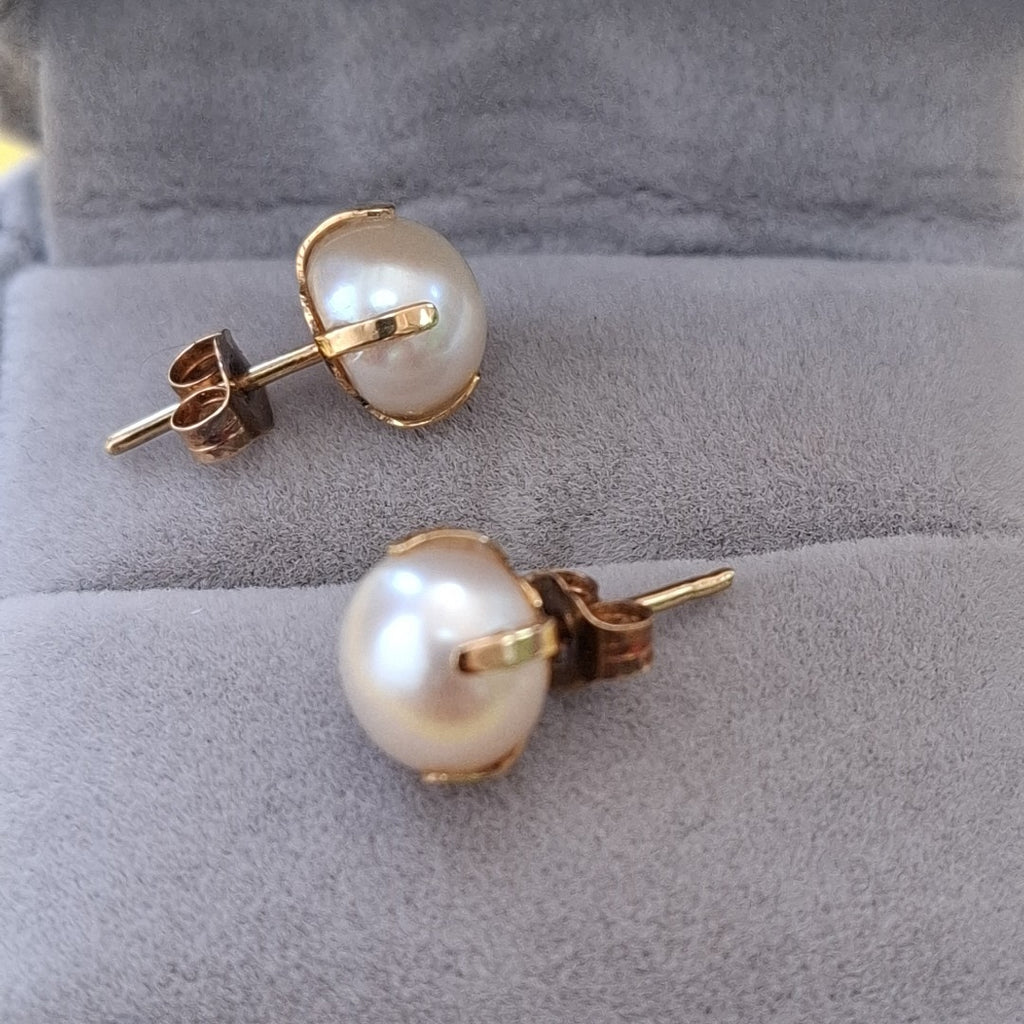 ARETES PAR ORO 14 K 2,00 GRMS (SEMINUEVO)