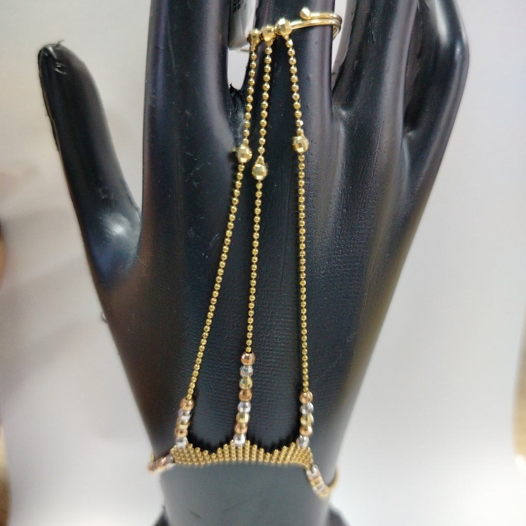 PULSERA ORO, ORO COMBINADO 14 K 6.3 GRMS (SEMINUEVO)