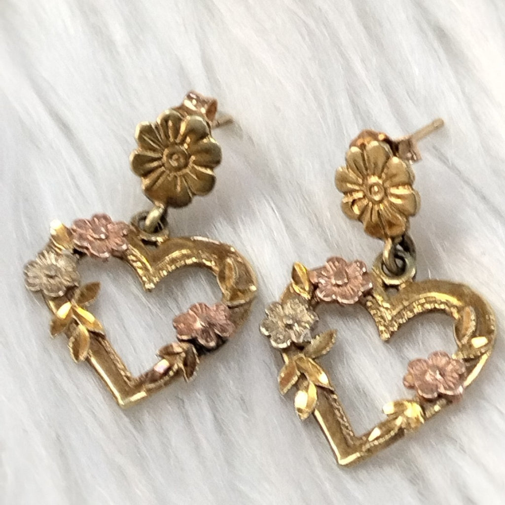 ARETES PAR ORO 14 K 3 GRMS (SEMINUEVO)