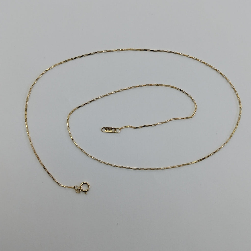 CADENA ORO 14 K 1,40 GRMS (SEMINUEVO)